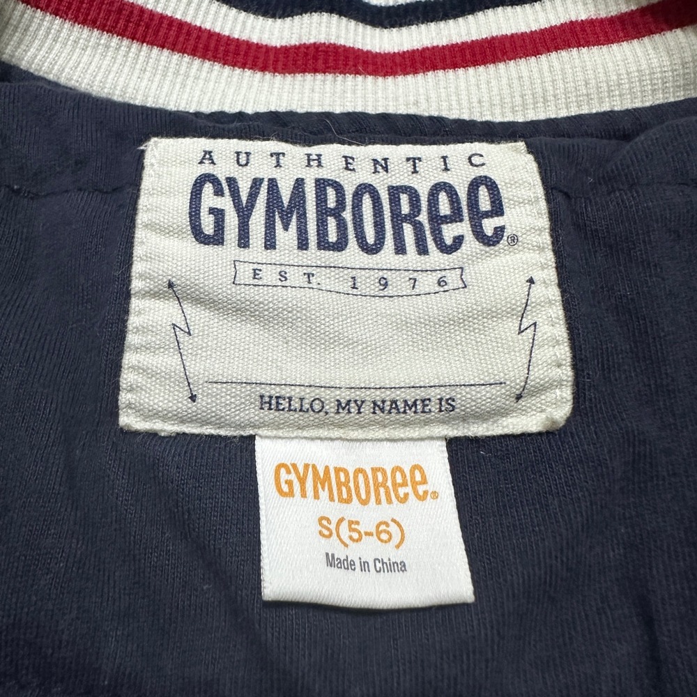 Gymboree Boys Bomber Baseball Varsity Jacket Size S 5-6‎ Preppy Timeless Grey - Picture 4 of 12